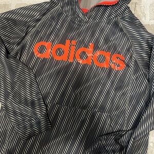 Adidas Gray and Red Jacket